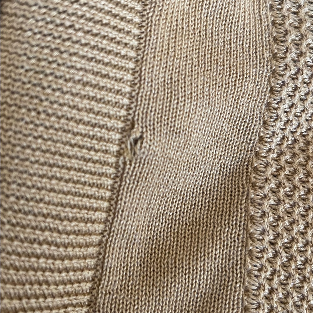 Eddie Bauer yellow mustard cardigan - Picture 5 of 5